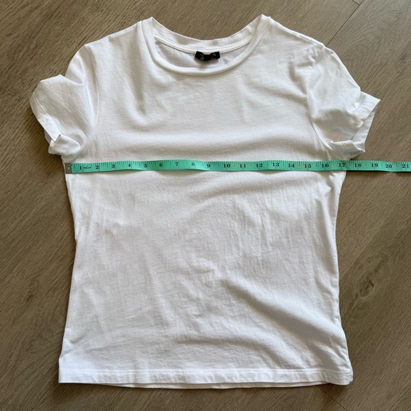 Dynamite Melrose Cotton Baby White Tee - Picture 2 of 6